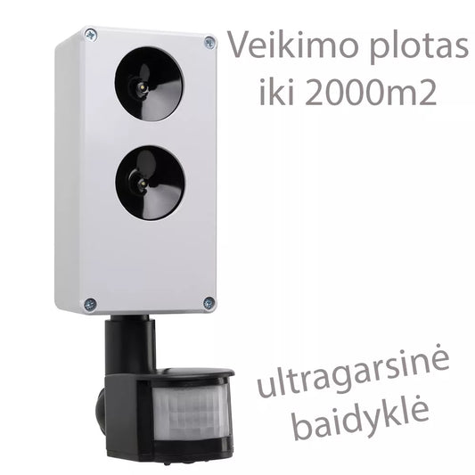 Profesionální ultrazvukový odpuzovač 2000m2