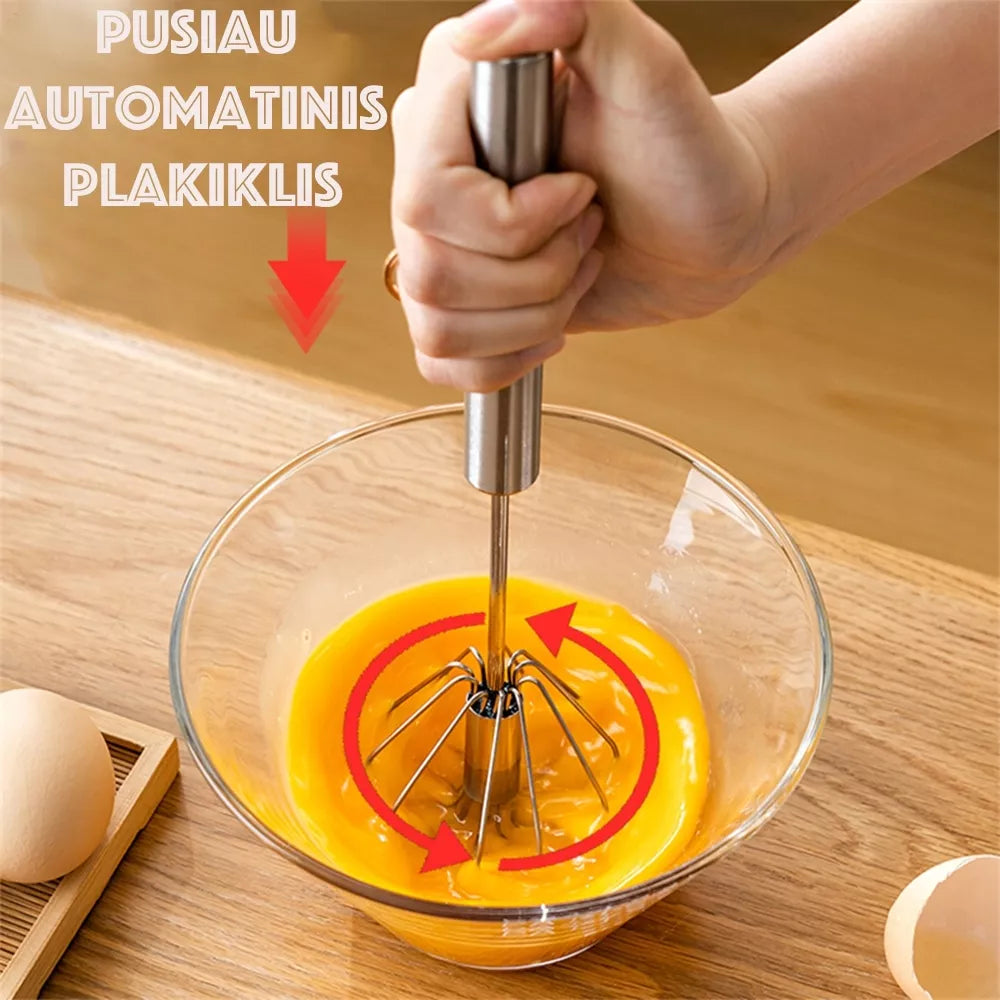 Poloautomatický šlehač