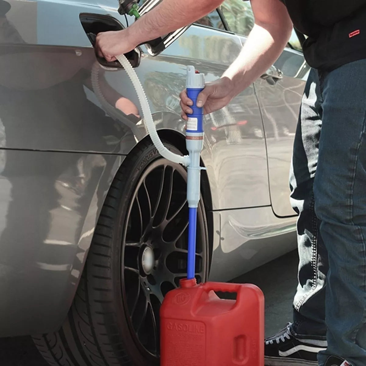 Ruční, elektrické čerpadlo na kapalná paliva