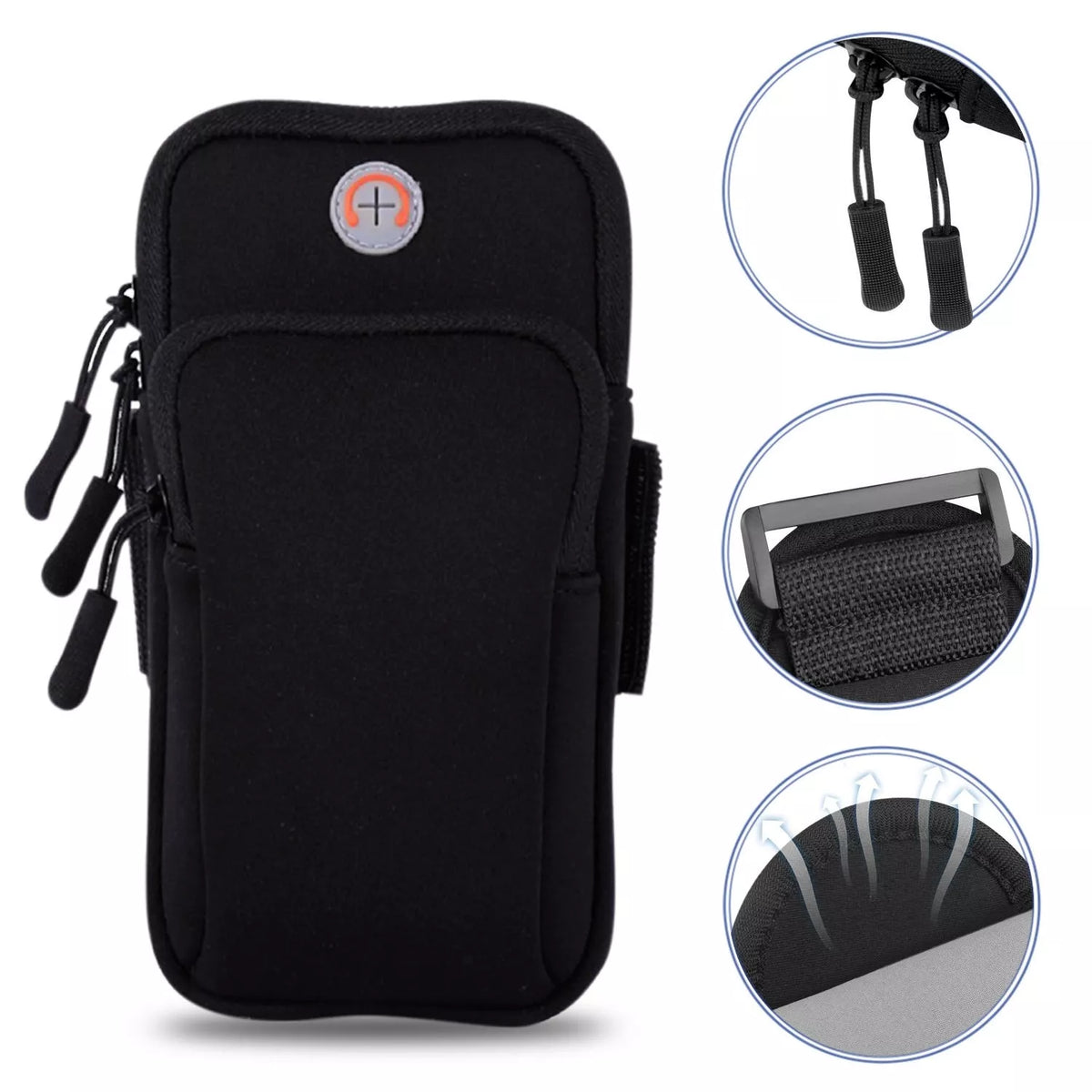Pouzdro na ruku - sportovní pouzdro na telefon - Neonové (žluté)