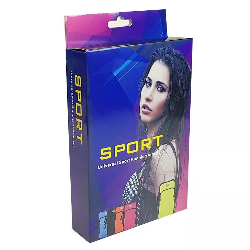 Peněženka na ruku - pouzdro na telefon pro sport - Růžová