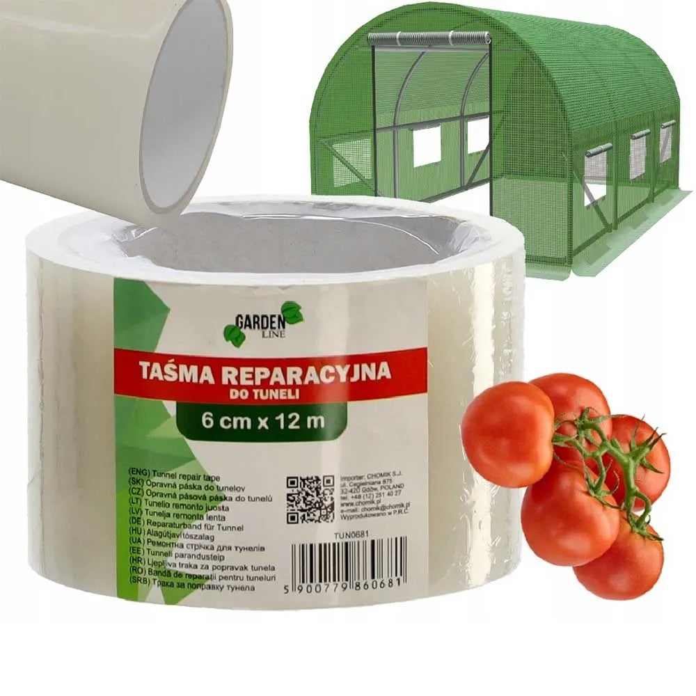Opravná páska na fólii skleníku 6 cm x 12 m
