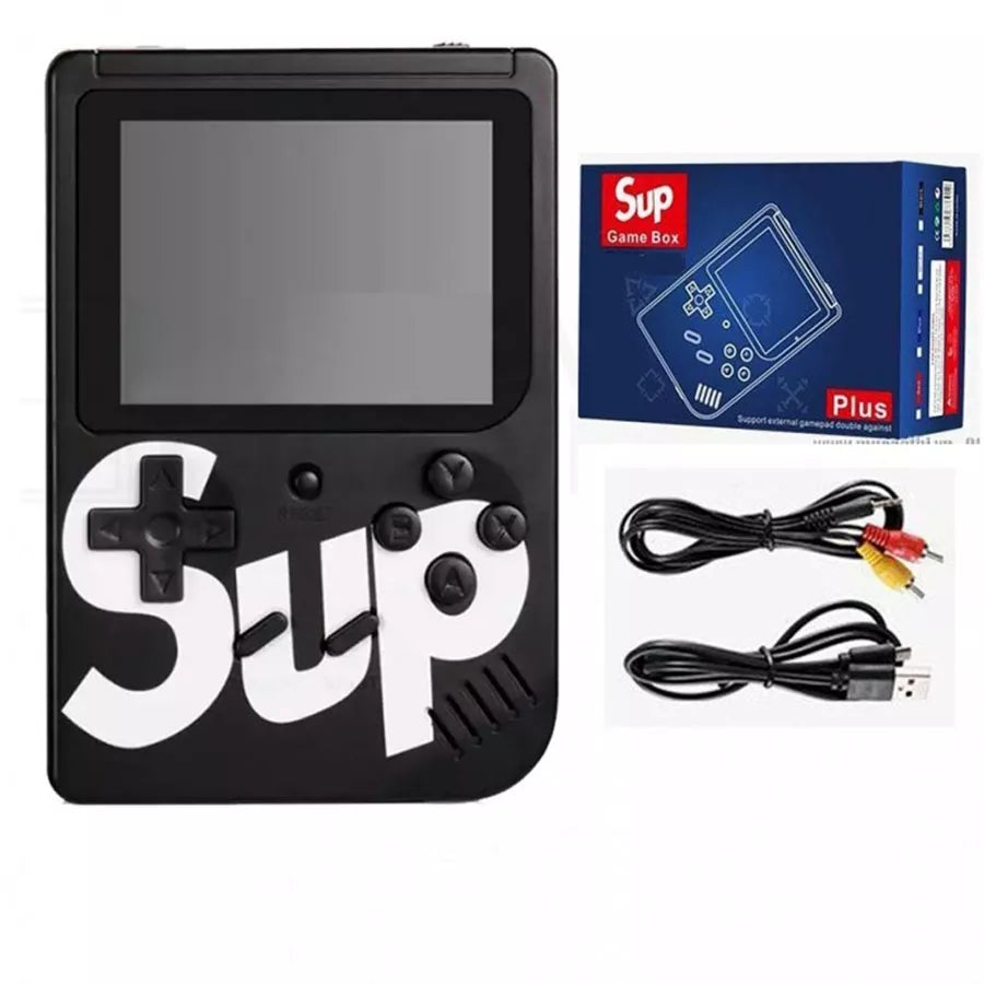 Retro klasická přenosná herní konzole
