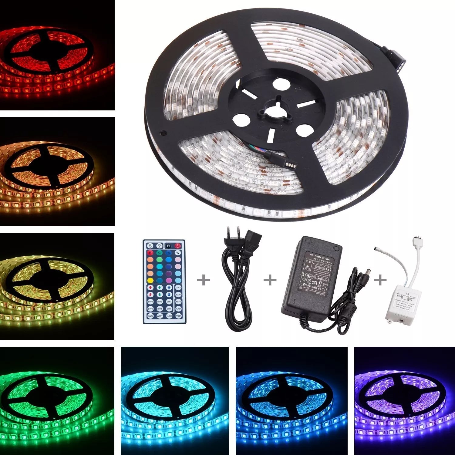 RGB LED pásek 5M 16 barev