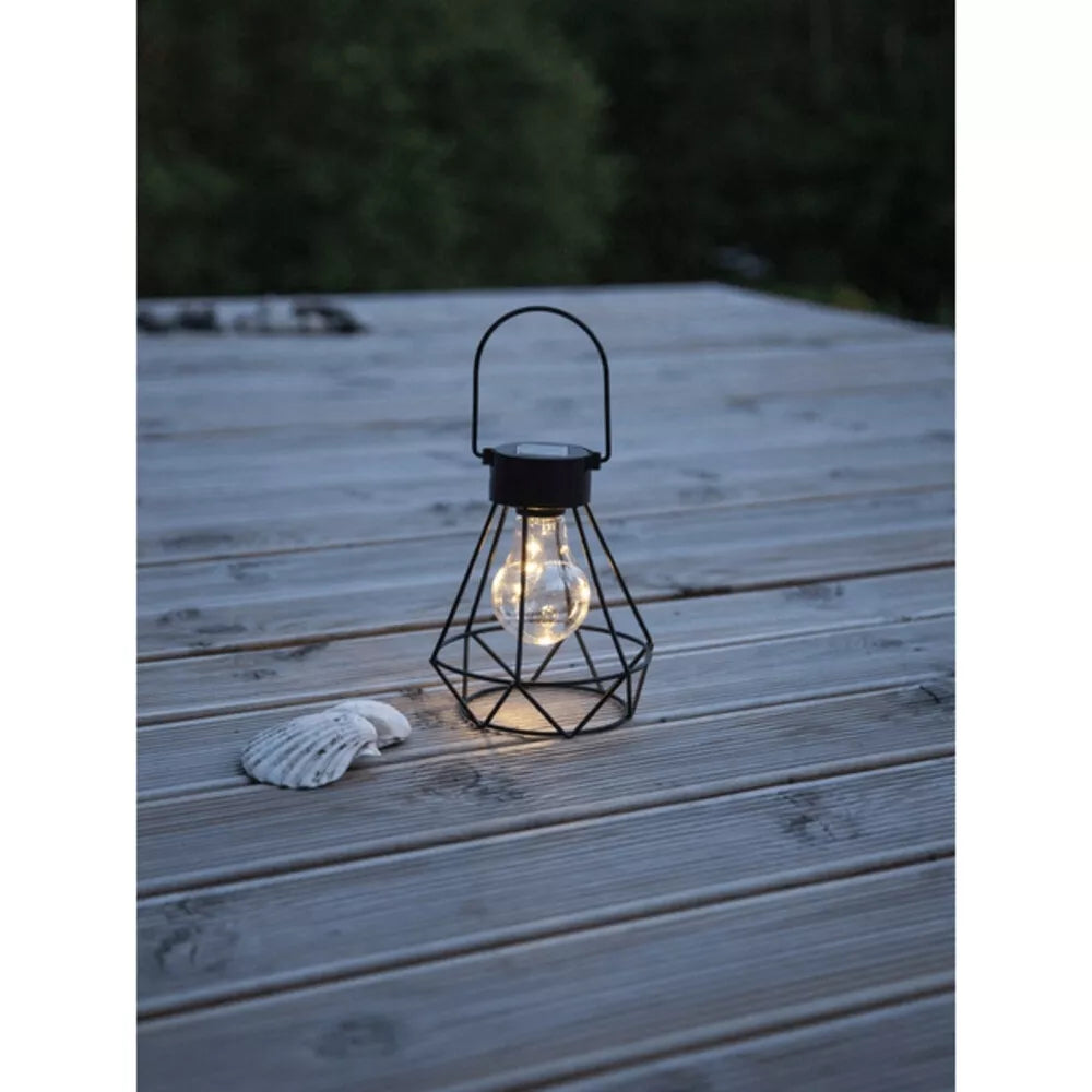 Solární LED lampa „Edison“ nabíjená sluneční energií