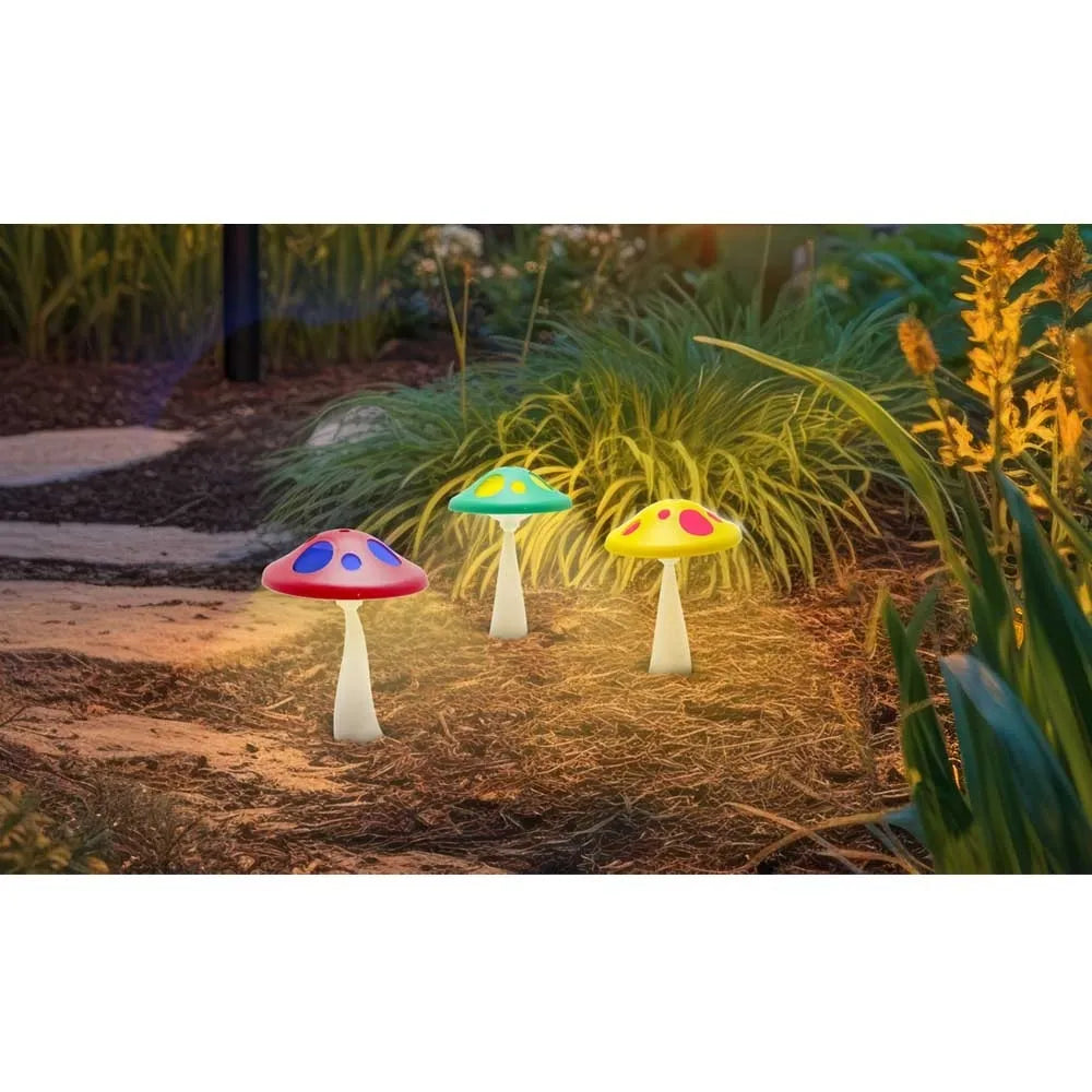 Solární nabíjecí zahradní lampa „Grybukas“