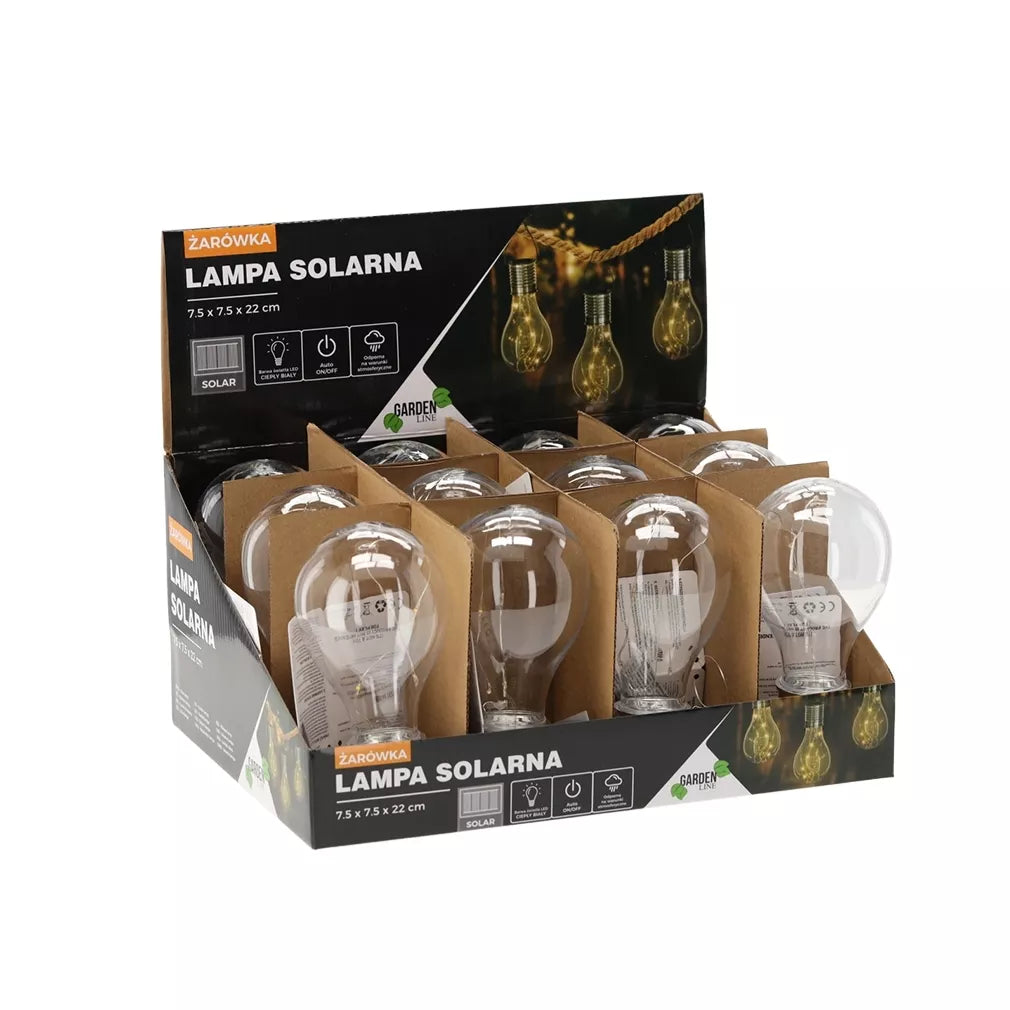 Solární energie nabíjecí zahradní lampa „Lemputė“