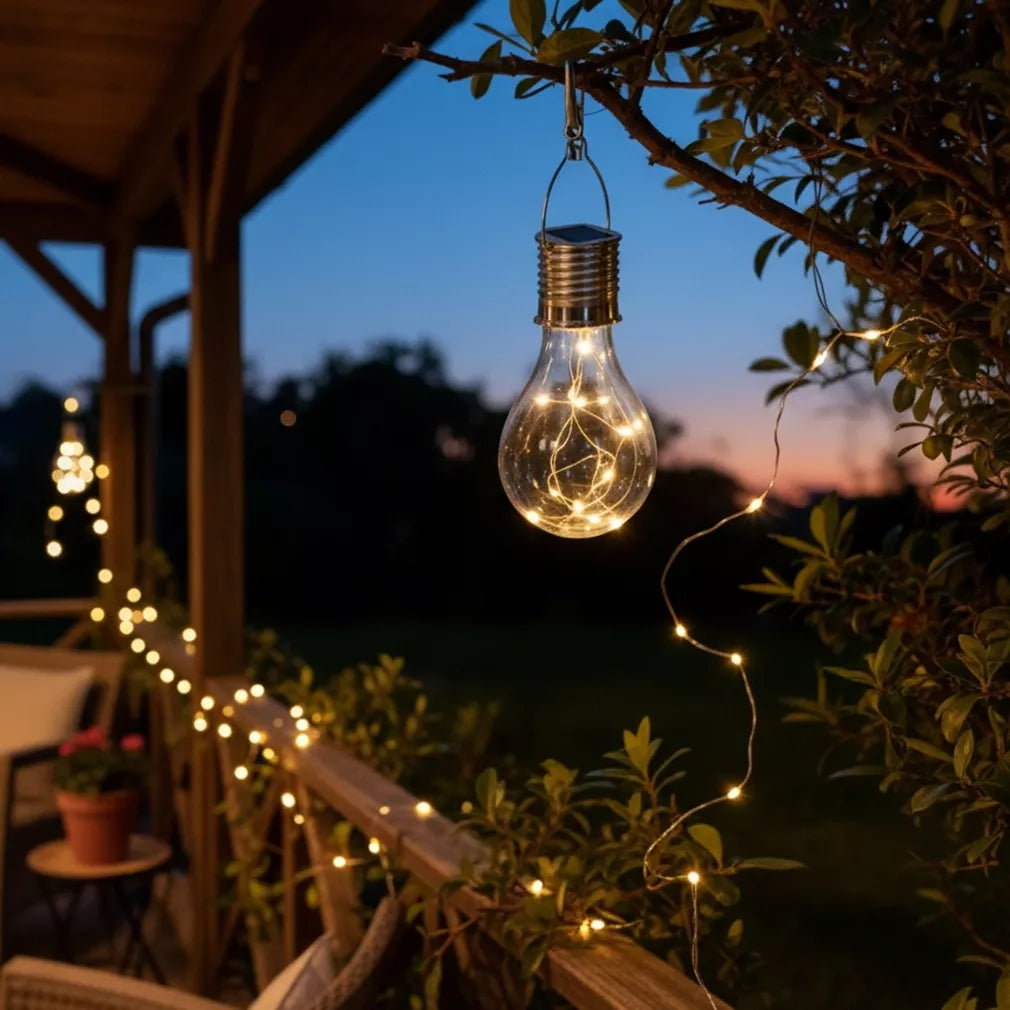 Solární energie nabíjecí zahradní lampa „Lemputė“