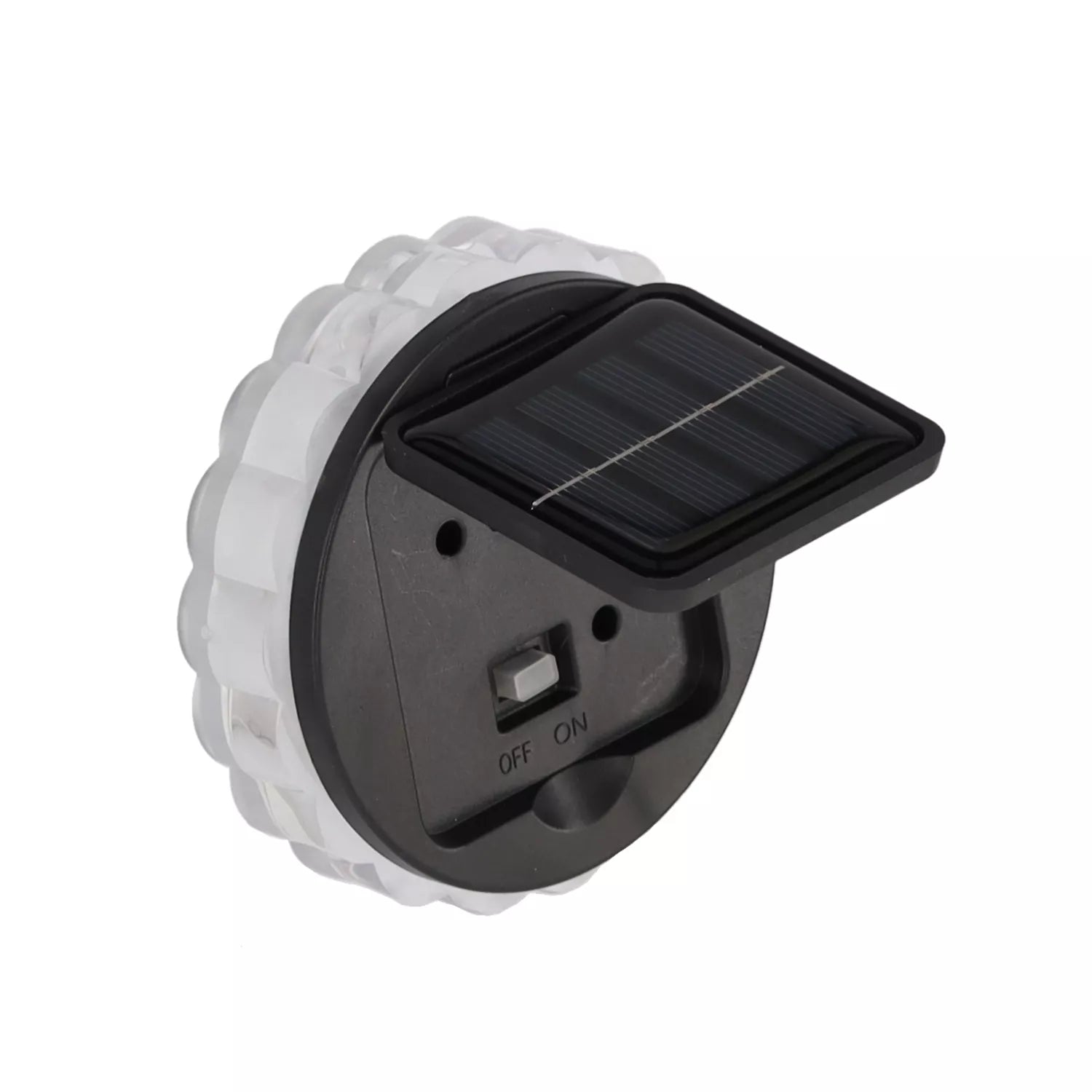 Solární LED nástěnné svítidla nabíjené solární energií, 2 ks.