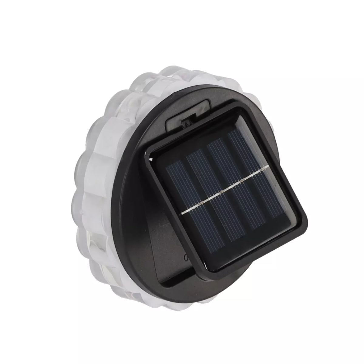 Solární LED nástěnné svítidla nabíjené solární energií, 2 ks.