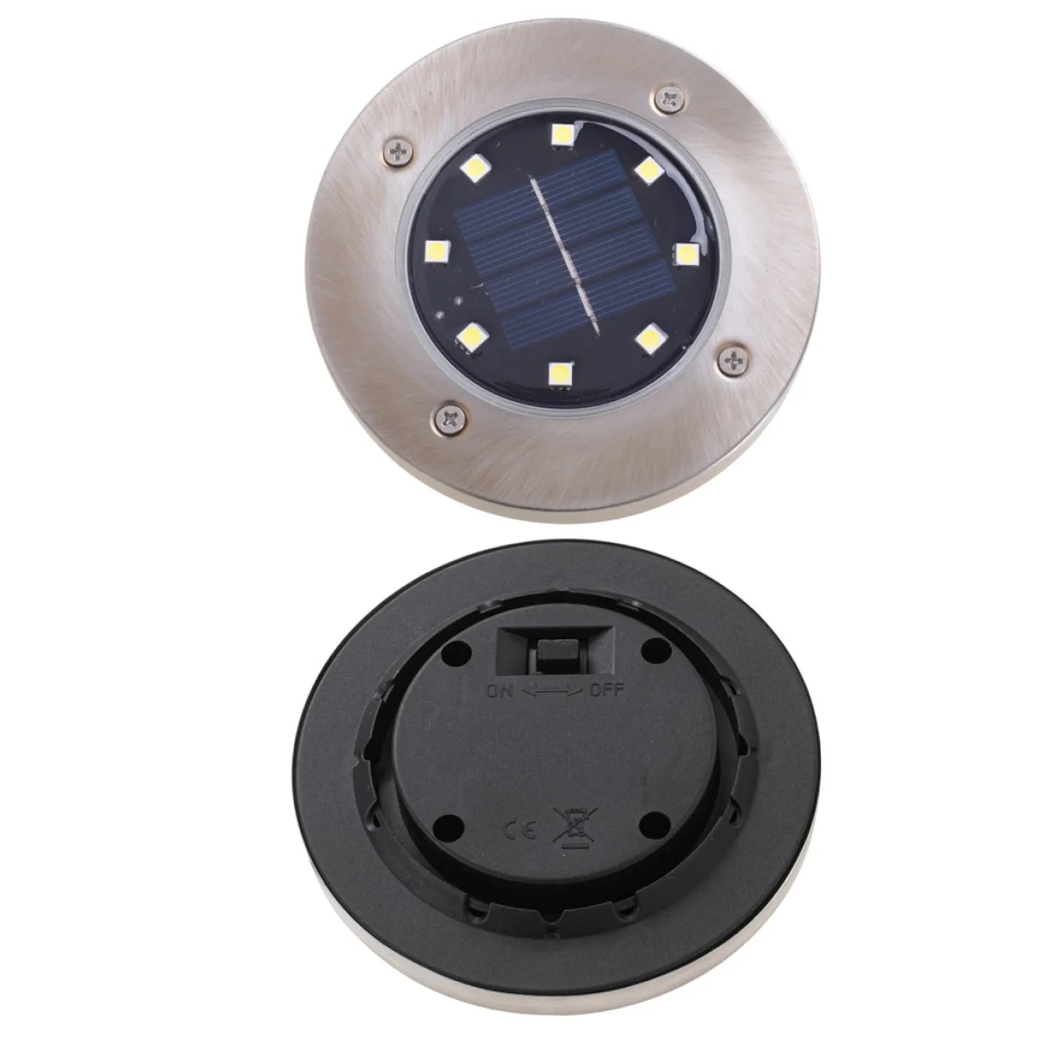 Solární nabíjecí zapichovací LED lampy do zahrady (4 ks)