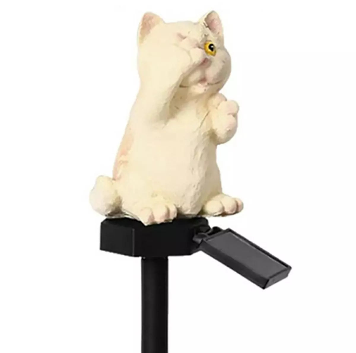 Solární LED lampa "Kočka"
