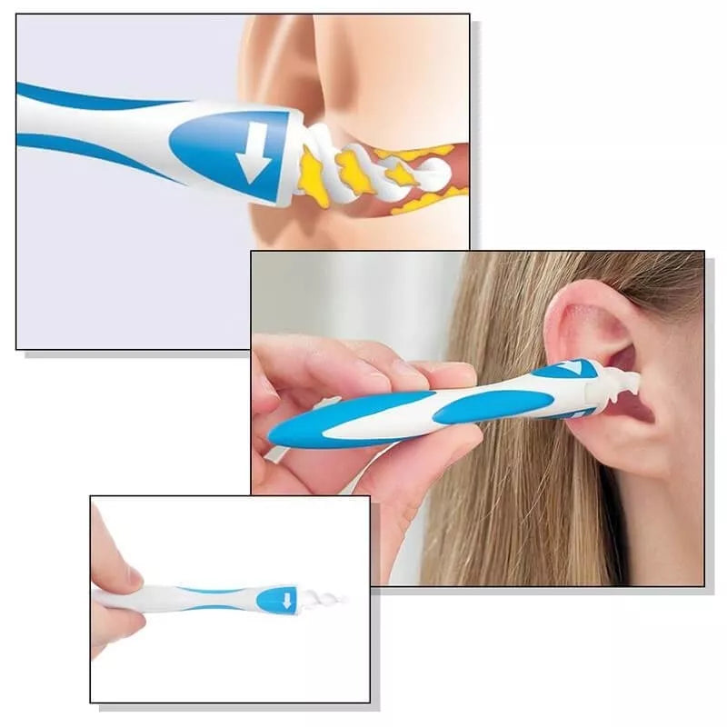 Silikonová tyčinka na čištění uší "Smart Swab"