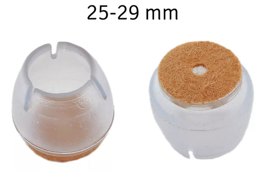 Sada silikonových chráničů na nábytek (25–29 mm)