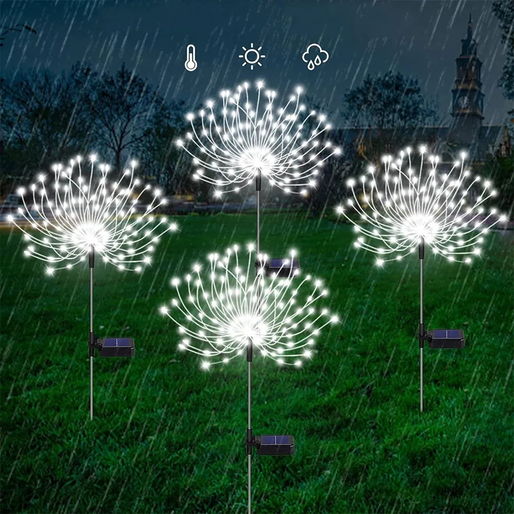 Zahradní dekorace "Firework" 2 ks.