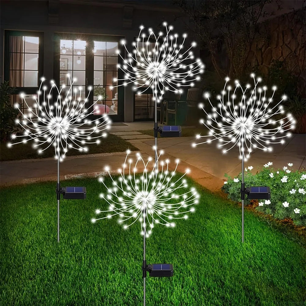 Zahradní dekorace "Firework" 2 ks.