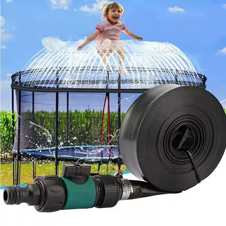 Zahradní zavlažovač–postřikovač pro trampolínu