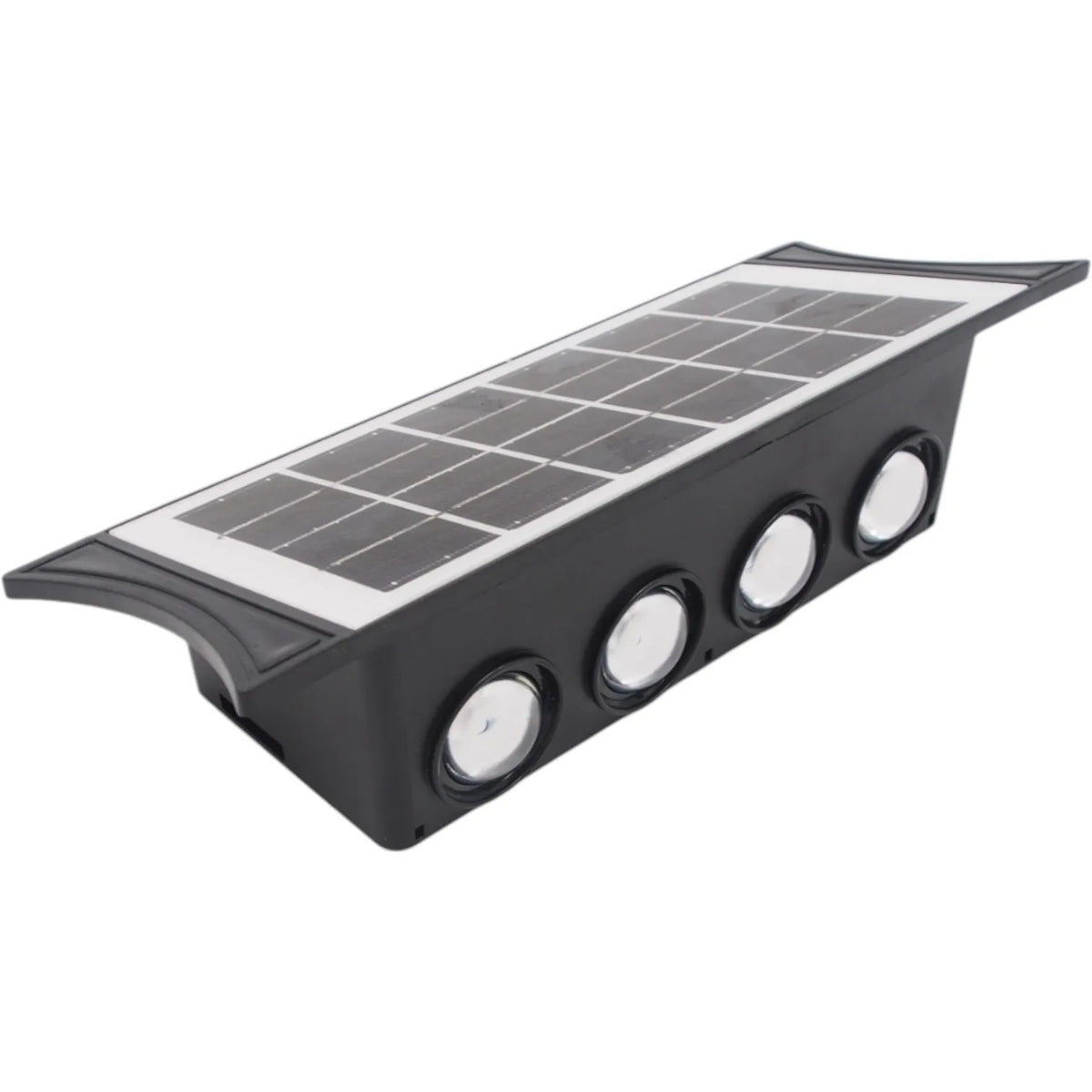 Boční LED svítidlo se solárním panelem