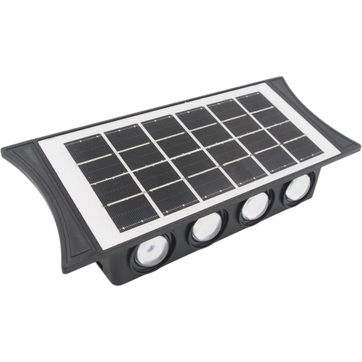 Boční LED svítidlo se solárním panelem