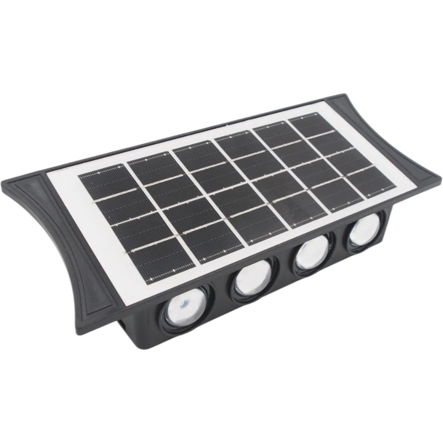 Boční LED svítidlo se solárním panelem