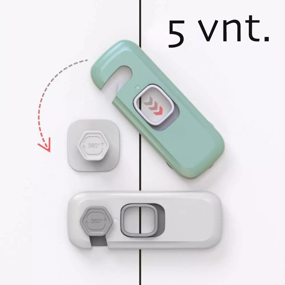 Ochrana skříněk a zásuvek XLINE, 5 ks