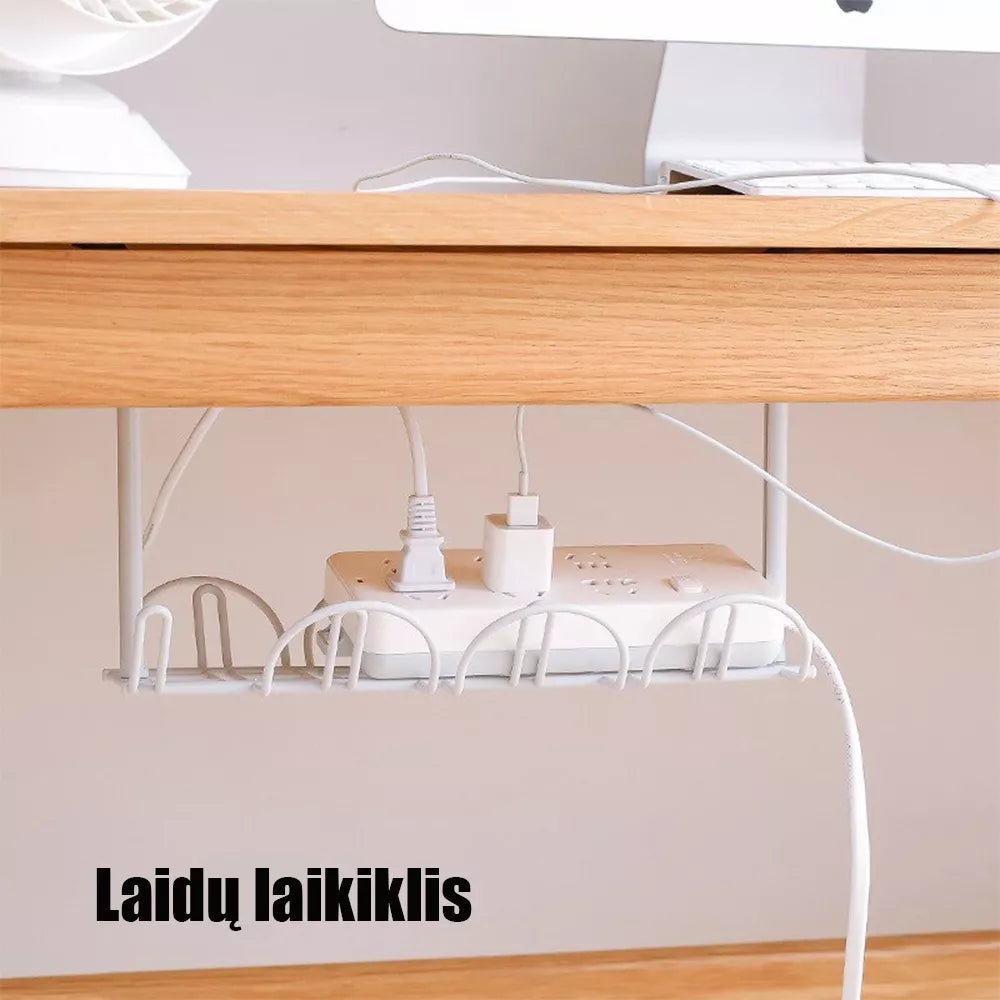 Držák na stůl pro kabely