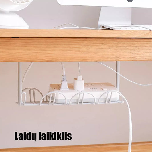 Držák na stůl pro kabely