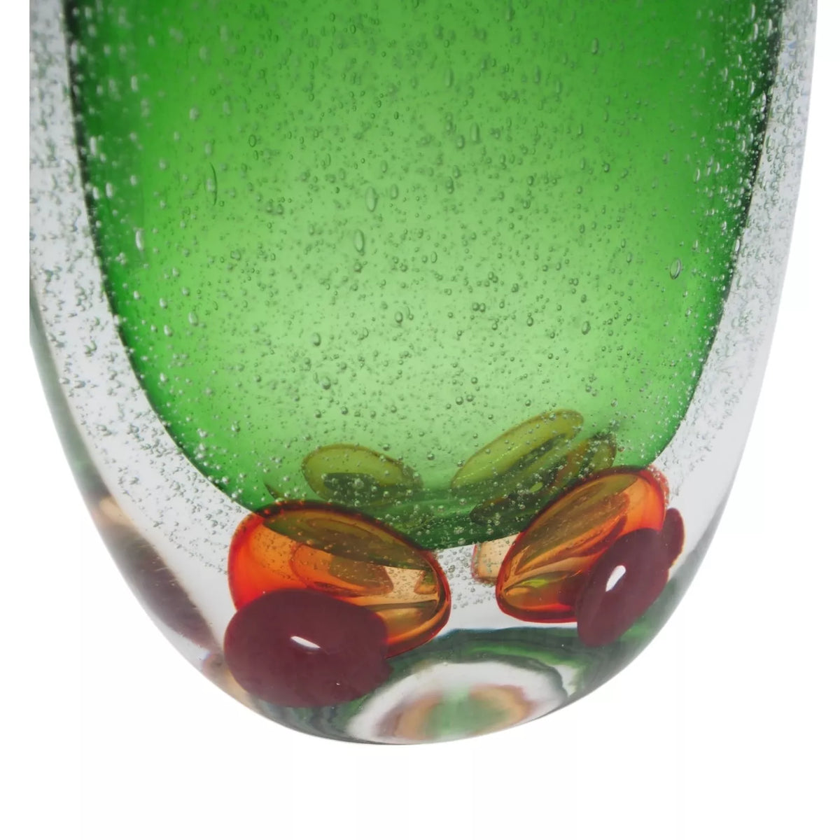 Skleněná váza, 17×7,5×20 cm – kolekce Forma Lumo
