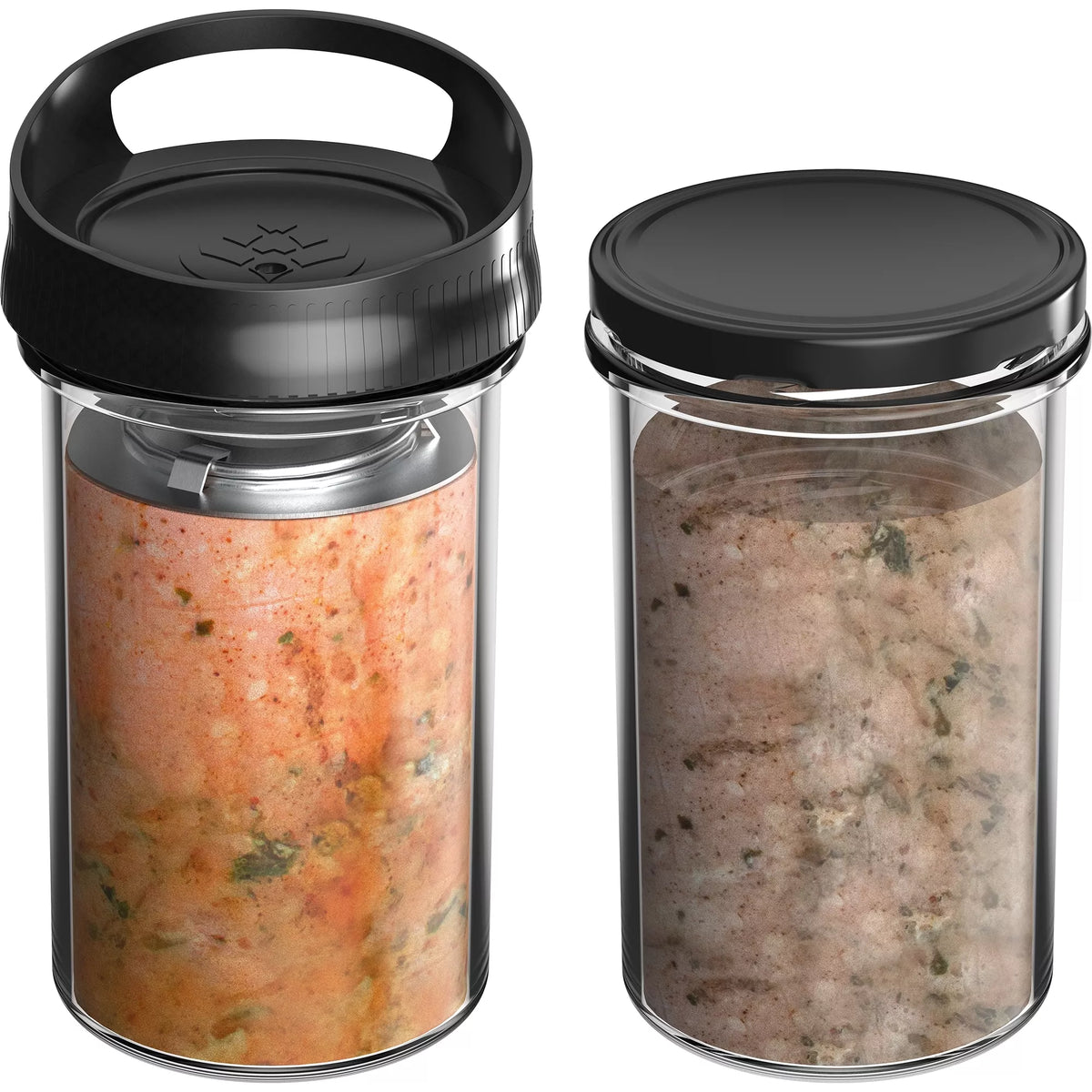 Skleněný presovací přístroj – sada DUO, 2× 450g nádoby