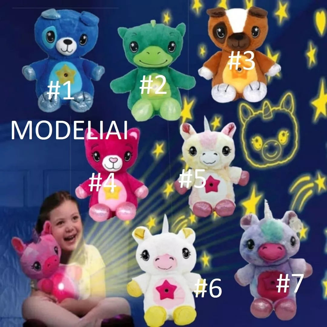 Svítící hračka Star Belly Baby - 7
