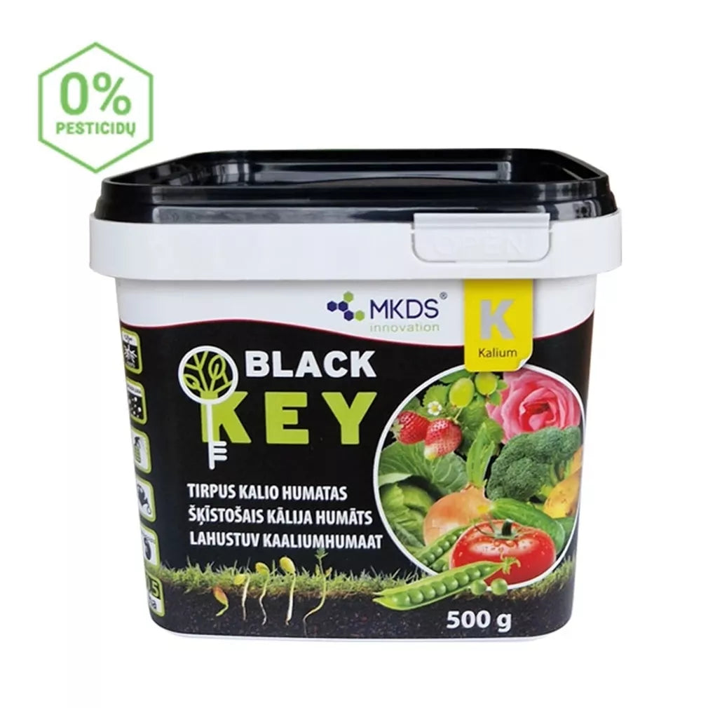 Rozpustný humát draselný BLACK KEY, 500 g