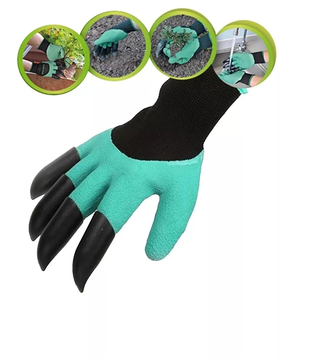 Univerzální zahradní rukavice s drápy "Garden Genie Gloves"