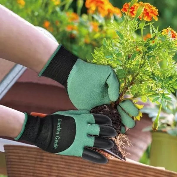 Univerzální zahradní rukavice s drápy "Garden Genie Gloves"