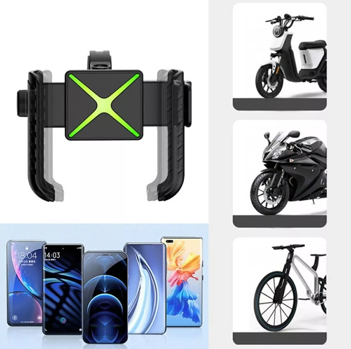 Univerzální držák na telefon na kolo