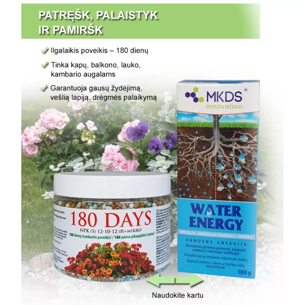 Vodní energie – krystaly, hydrogranule 100 g