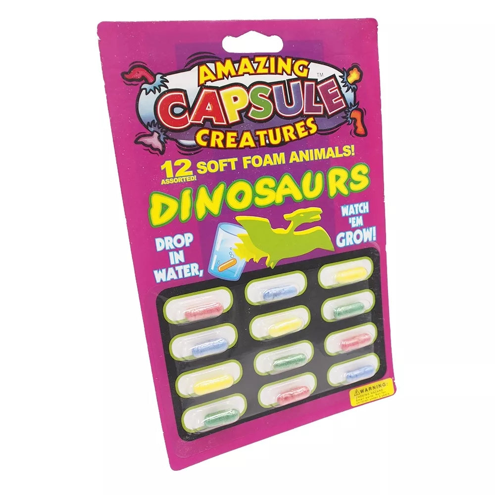 Kapsle rostoucí ve vodě "DINOSAURS"