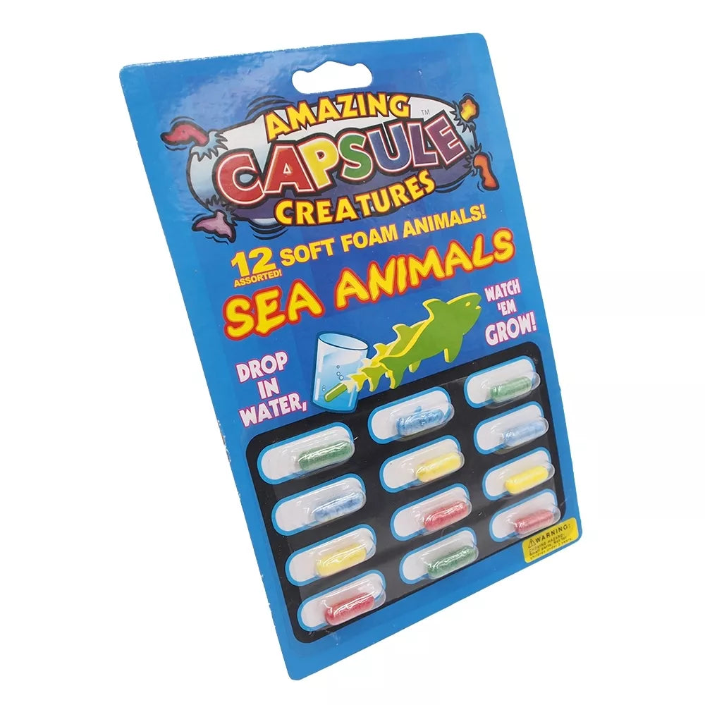 Kapsle rostoucí ve vodě "SEA ANIMALS"