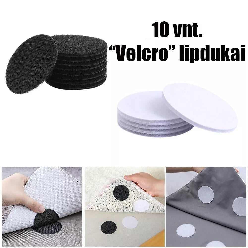 "Velcro" samolepky, 10 ks.