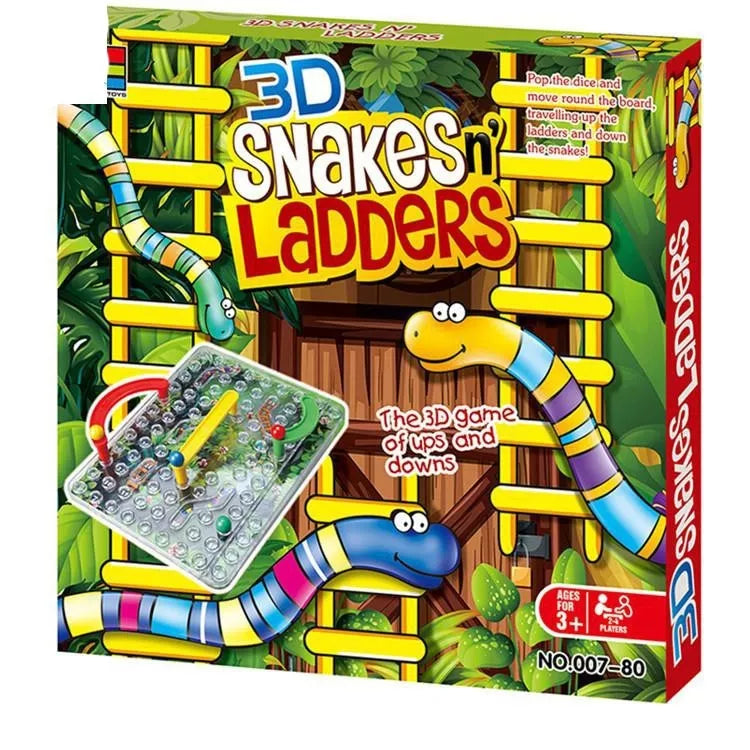 Hra "3D SNAKESn' Ladders"