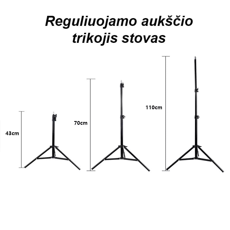 Kruhové světlo na focení a make-up, 24W